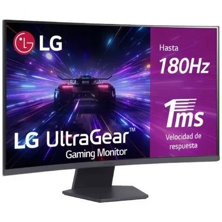 LG UltraGear 32GS60QC-B Monitor Gaming Curvo 32 pulg QHD 180Hz 1ms VA